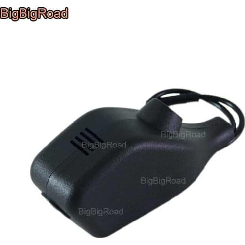 BigBigRoad For Volkswagen cross polo lavida / Touran / tiguan / passat / Bora / Jetta Car wifi DVR Video Recorder dash cam
