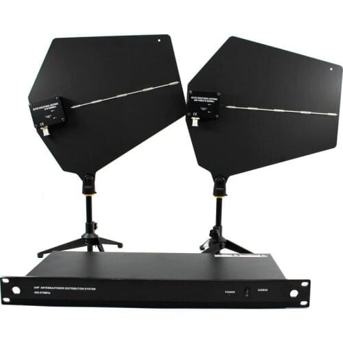 500 meters Frequency 470-950MHz Five Channels Antenna Distributor 844 Microhone Splitter Collector for Wireless Mic System