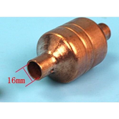 16mm Mouth Diameter Solder Connection Air Heat Pump Copper Filter With Screen Cooler Parts
