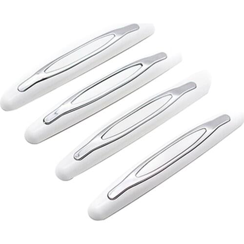 Jiamen 4Pcs/Set Door Anti-collision Strip Car Door Strip Stickers Anti-scratch Strip Car Door Edge Guard Anti-scratch Strip