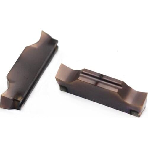 MGGN400R 8 LF6018 10PCS CNC double head grooving blade cutting blade tungsten carbide steel/stainless stee/cast iro Slot blade