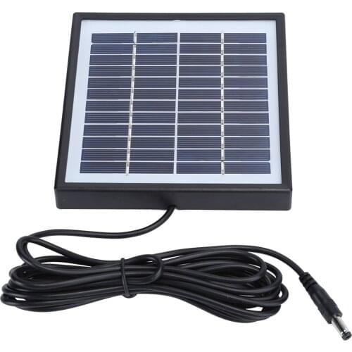 2W 12V Multifunctional Solar Panel Polysilicon Charging Board with Border for Outdoor Camping Solar Power