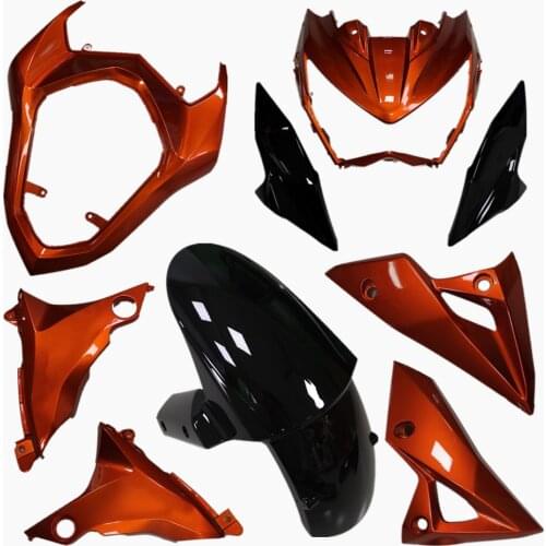 Bodywork Part Assembly Section Injection Fairing Cowling ABS Orange luster For Kawasaki Z800 2013-2014-2015-2016 13-14-15-16