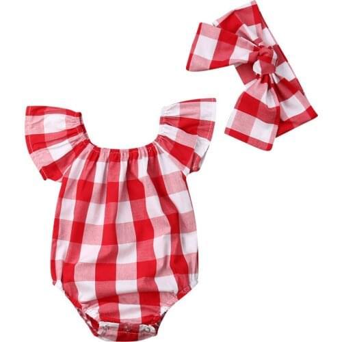 Pudcoco Newborn Toddler Infant Baby Girl Kids Cotton Romper Jumpsuit Casual Clothes Bownot 2Pcs Outfit