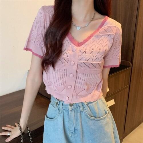 Shintimes Women's Cropped T-shirts