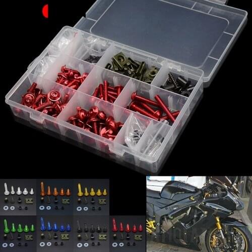 Universal Motorcycle Fairing Screws Bolts Kit For Ducati Scrambler street classic mach Desert Sled classic full throttle Parts