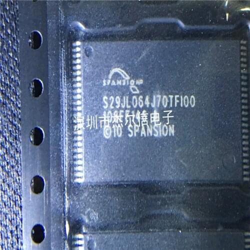 100% New&original S29JL064J70TFI00 TSOP-48 In Stock