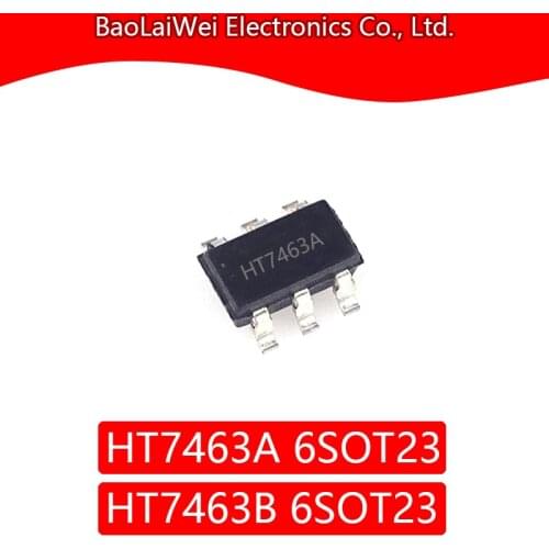 5pcs HT7463A HT7463B 6SOT23 ic chip Electronic Components Integrated Circuits Asynchronous Step Down Converter