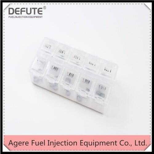 50pcs B23 size: 3.15-5.75 one box of common rail adjustment gasket adjustability washer adjust shims applicable:09500-5600/5650