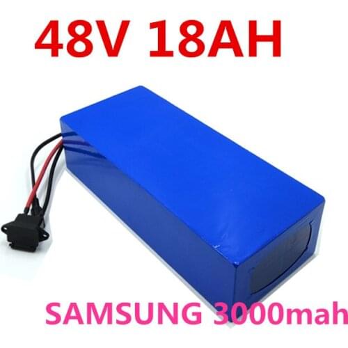 48V 18AH 1000W Electric bike E-scooter electric bike battery with Samsung cell 48V 18AH ebike wheelchair tricycle battery