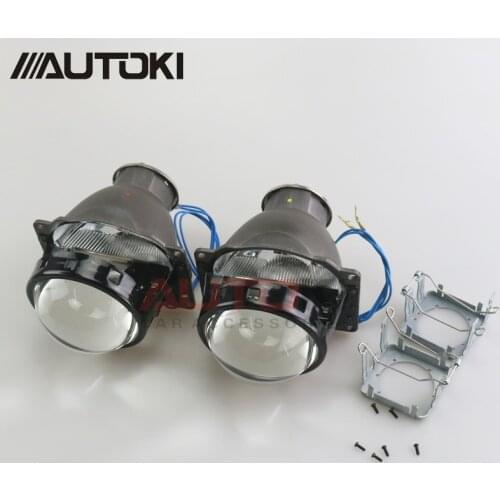 AUTOKI 3.0'' Q5 H7 D2S HID Xenon/Halogen/LED Headlight Bi-Xenon Projector Lens LHD RHD For Car Styling Headlamp Tuning Retrofit