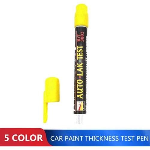Auto Paint Test Auto Paint Thickness Tester Meter Gauge Crash Checking Test Paint Tester With Magnetic Tip Scale No Calibration