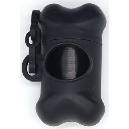 Pet Waste Bag Dispenser For Dog Waste Bag Holder Plastic Garbage Bag Dispenser Carrier Case Dog Pet 10 Roll Waste Poop Bags