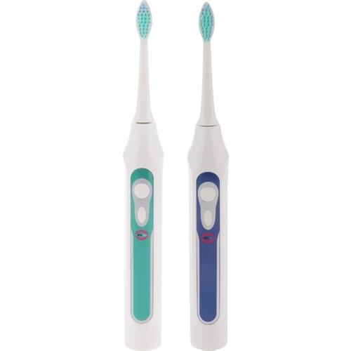 Travel Electric Toothbrush with 2 Replacement Heads for Deep Cleaning Teeth for Women Men Electric Toothbrush