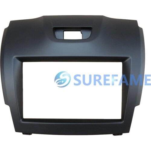 Double Din Car Stereo Adapter for Isuzu D-Max Dmax Holden Colorado 2012+ Dash Kit DVD Dash Trim Panel Fascia Facia Adaptor