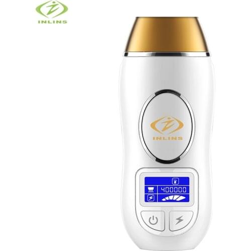 INLINS Gold 3 in 1 IPL Laser Epilator Hair Removal Machine Permanent Hair Reduction 5 Levels Bikini depilador a laser
