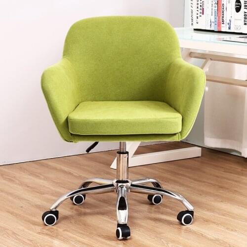Simple fashionable swivel chair be taken apart and washed study chair rotary lifting computer chair backrest home study chair
