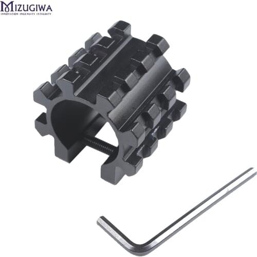 MIZUGIWA Tactical Pistol Airsoft Scope Mount Swivel Converter 20mm Picatinny Rail Mount Weaver Adapter Base Hunting Laser Sight
