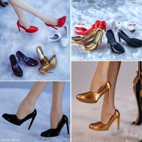 JIAOU DOLL 1/6 High Heels Shoes Model JOA-48 Fit 12'' Female PH TBL Figure Body