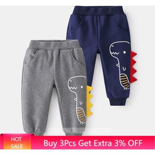 Fashion Autumn New Boys Kids Childrens Cotton Pure Color Cute Sweatpants Baby Autumn Pants Cool Boy Sport Pants