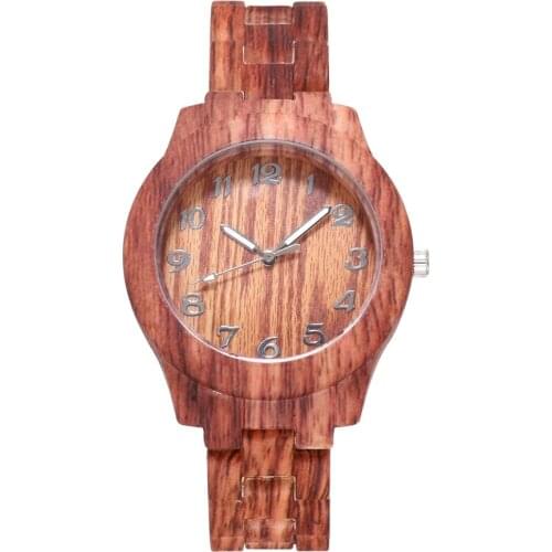 Fashion Casual Women Watches Bamboo Wooden Watch Quartz Wristwatches Ladies Watches Clock Best Gift Cheap Watch Dropshipping