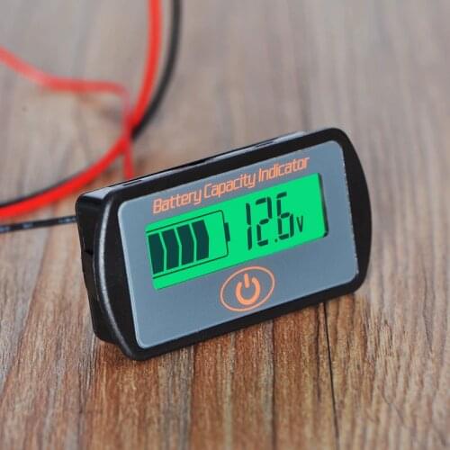 Electric Quantity Display Module of Lead Acid Battery Electric Quantity Display Meter 12V 24V 48V 60V 72V 84V 96V