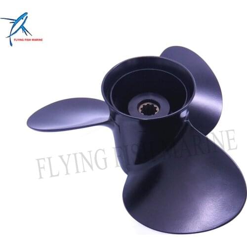 Marine Propeller 5032107 10 1/4x10-K for Evinrude Johnson 25-30hp Boat Engine Parts 10.25x10 Aluminum Outboard boat engine