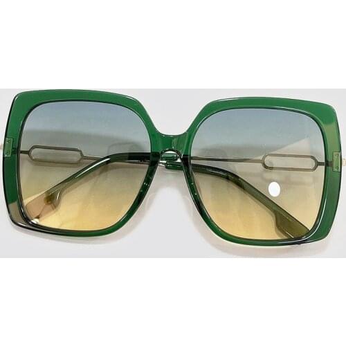 Luxury Square Sunglasses Women Brand Designer Retro Acetate Frame Big Sun Glasses Vintage Male Oculos Feminino