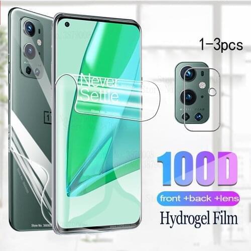 Oneplus9pro front back hydrogel film for oneplus 9 pro 9pro one plus 1+9 camera screen protector oneplus9pro glass films covers