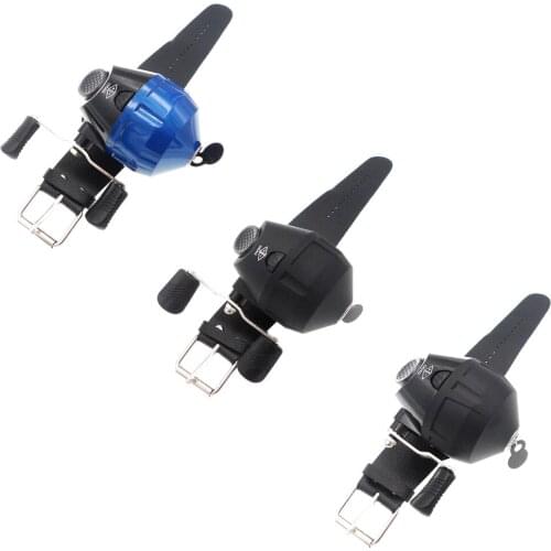 Slingshot Shooting Fishing Combo Archery Spinning Spincast Reel Model 20S with Dyneema Line + Protective Wristband