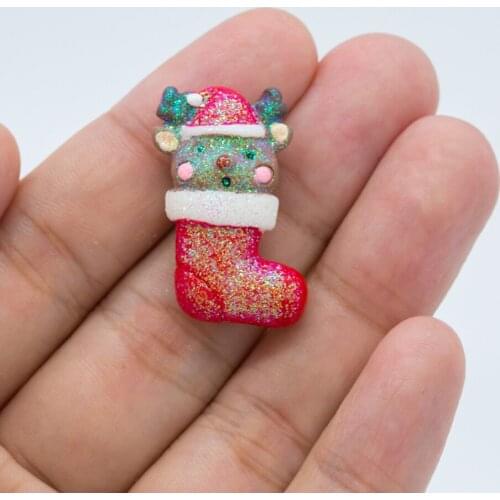 YF166 Boots Silicone Mold Christmas Mold Dessert Sugarcraft Fondant Candy Chocolate Resin Jewelry Handmade Cabochon