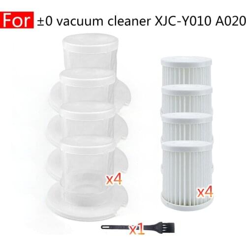 Replaceable robot vacuum cleaner for Positive negative zero ±0 XJC-Y010 A020 Household accessories hepa Filter core Spare parts