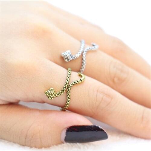 Fashion decorative pattern snake rings the snake winding finger rings of restoring ancient ways