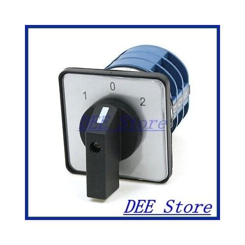 Ui660V Ith32A 1-0-2 Three Position Rotary Cam Universal Changeover Switch