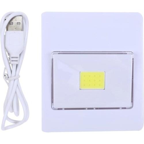 Mingray Ultra bright USB rechargeable cabinet light COB Light for indoor and outdoor safe lighting also Cordless night light