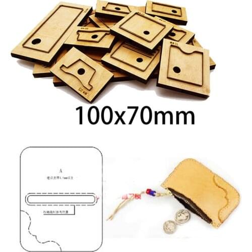 Japan Steel Blade Rule Die Cut Steel Punch Zipper Stamp Coin Card Bag Cutting Mold Wood Dies Cutter for Leather Crafts Template