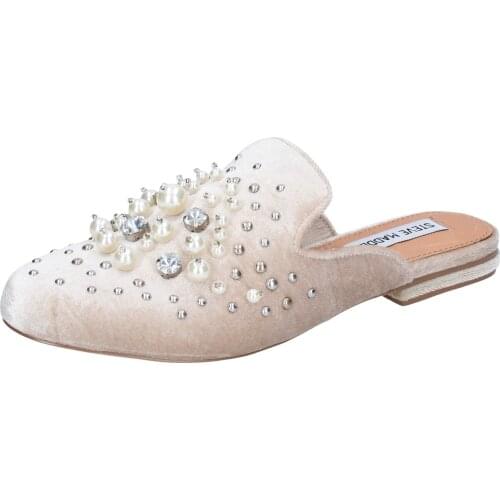 STEVE MADDEN womens sandals Velvet beige