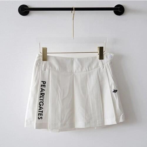 PG Fashion Slim Fit Skirts Women Summer Golf Short Skirt With Small Ball Bag