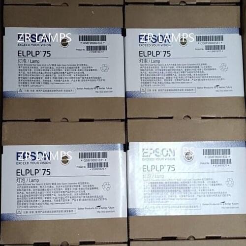 ZR OEM Projector Original Lamp With Housing ELPLP75 for EB-1940W EB-1945W EB-1950 EB-1955 EB-1960 EB-1965 H471B PowerLite 1940W