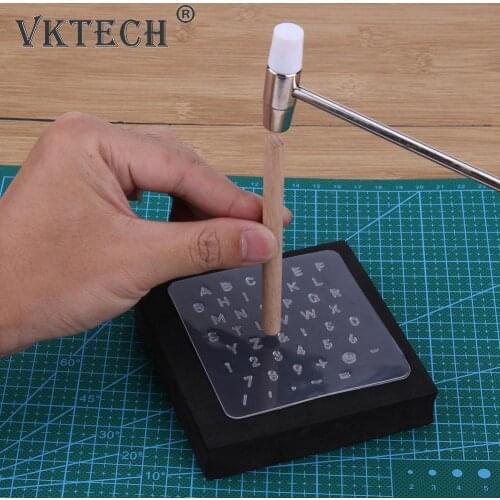 1pc Alphabet Numbers Leather Stamping Punch Letter Number Stamper Set For Leathercraft Plastic Leather Tool DIY Leather Punching