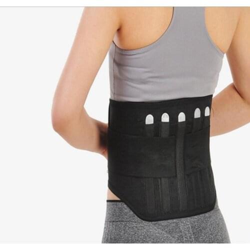 Aluminum plate protection of lumbar curvature waist upgrade model Spontaneous heat waist support tools