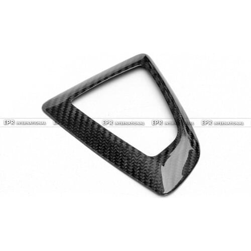 Car-styling Carbon Fiber Gear Surround Trim Cover RHD Glossy Fibre Interior Set Auto Body Kit For BMW F20-23 F30 F32 F33 F36 M2