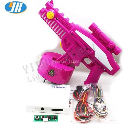 Childrens Game Machine Simulated Gun Game machine Retreat Glass beads / capsule balls / lottery games