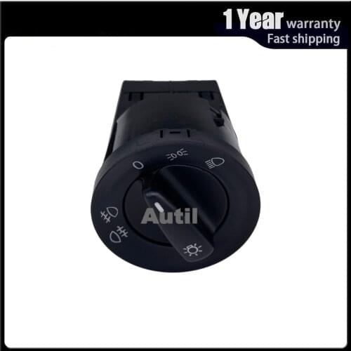 For VW Golf Jetta Bora Passat Polo Lupo Beetle Sharan 1995-2005 Headlight Fog Lamp Master Control light Switch Console 1C0941531