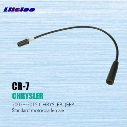 Car Radio Antenna Adapter Cable Wire For Chrysler 2002~2015 Aftermarket Stereo CD DVD GPS Installation Kits Accessories