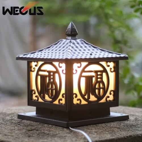 Pillar lamp wall lamp outdoor doorpost light garden villa family door light
