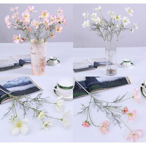 Hot 1Pc Artificial Coreopsis Flower Home Party Fake Cosmos Table Centerpiece Decor