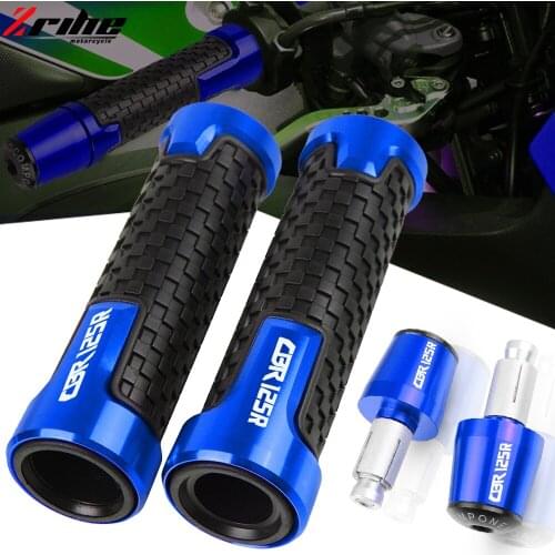 Motorcycle Accessories 22MM Handlebar Hand Grips Handle Bar Cap End Plugs For Honda CBR125R CBR125 CBR 125R 2011-2014 2013 2012