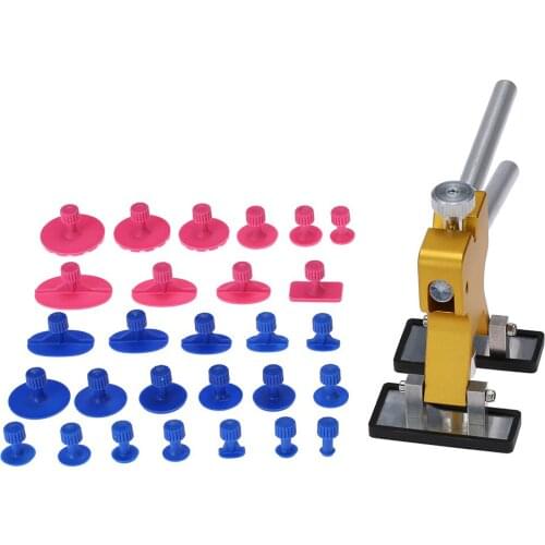 28 Different Shapes Suckers Dent Ding Puller kit Car Body Dent Remover from Hail Repairing Tool Puller Stainless Steel Tool New