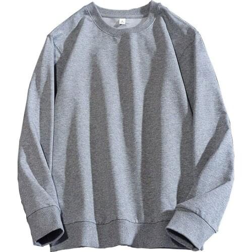 2021 New Cotton Tshirt Long Sleeve Casual Fashion Pullover Mens Spring Autumn Streetwear Tshir Clothes 10 color